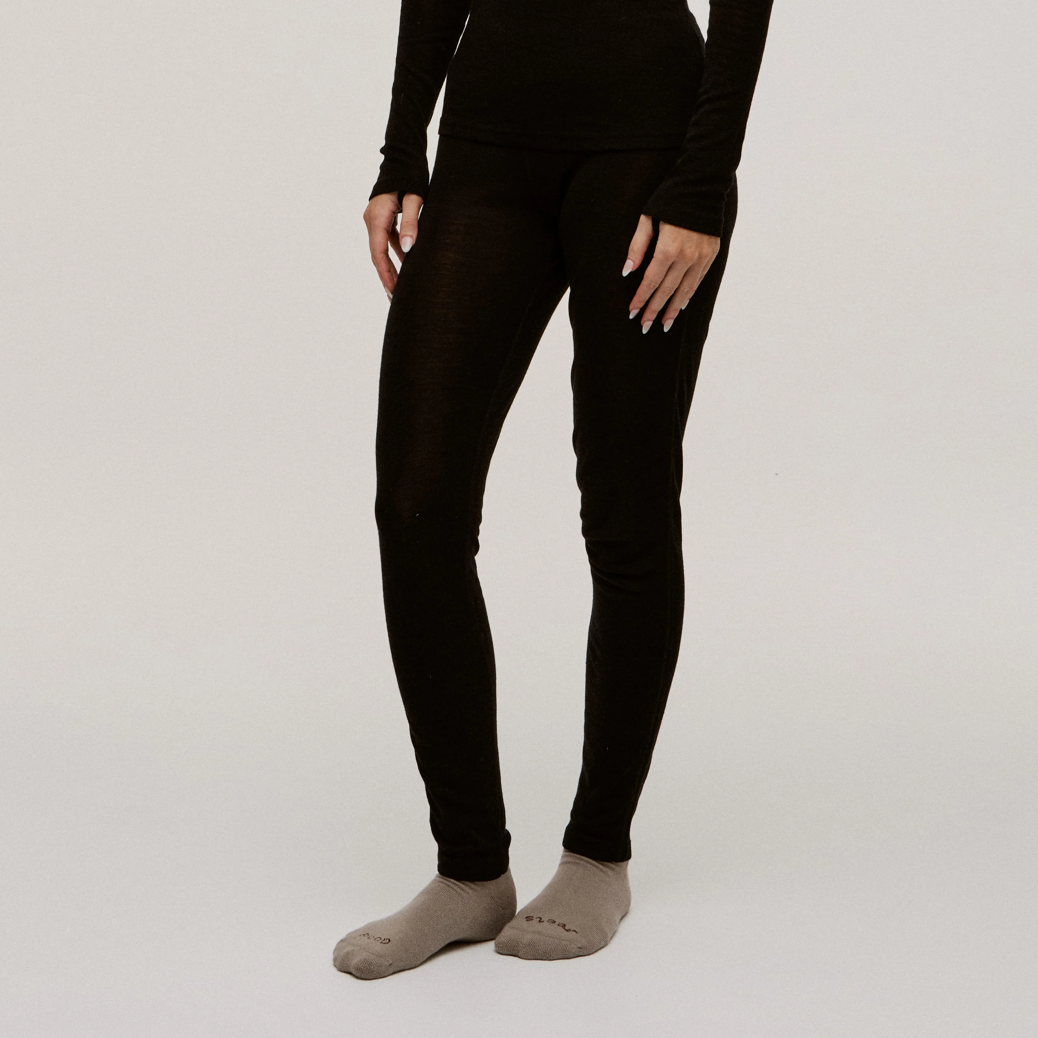 100% Superfine Merino Women's Thermal Leggings