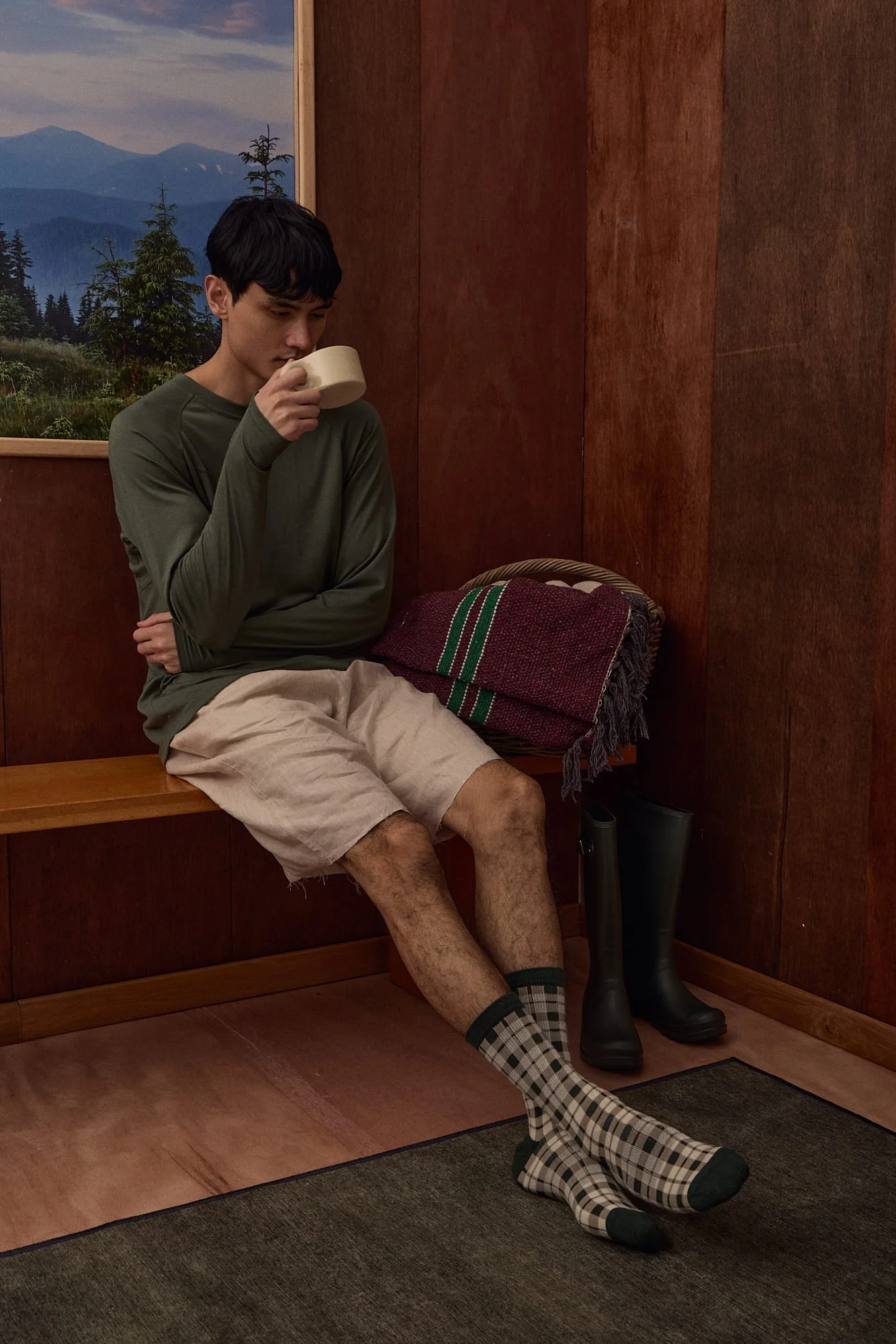 Cabin Stay Crew Sock - Image 18